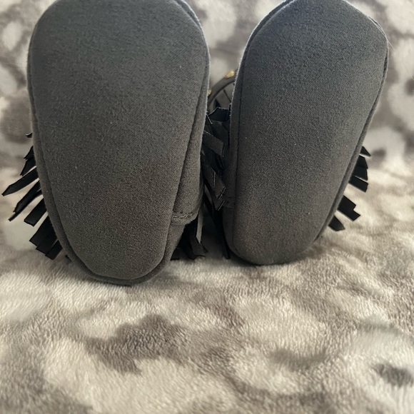 SOLD! NWT Faux Suede Baby Boots are Sold! - Picture 4 of 6
